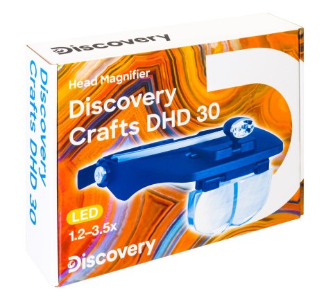 Discovery Lupa nagłowna Levenhuk Discovery Crafts DHD 30