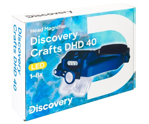 Discovery Lupa nagłowna Levenhuk Discovery Crafts DHD 40