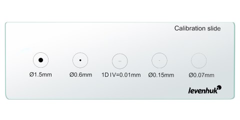 Levenhuk Preparat kalibracyjny X/Y Levenhuk MED