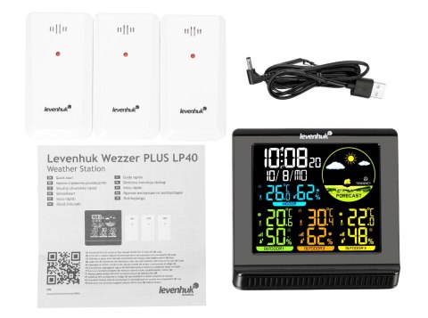 Levenhuk Stacja meteorologiczna Levenhuk Wezzer PLUS LP40