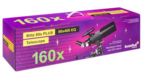Levenhuk Teleskop Levenhuk Blitz 80s PLUS Levenhuk Teleskop Levenhuk Blitz 80s PLUS