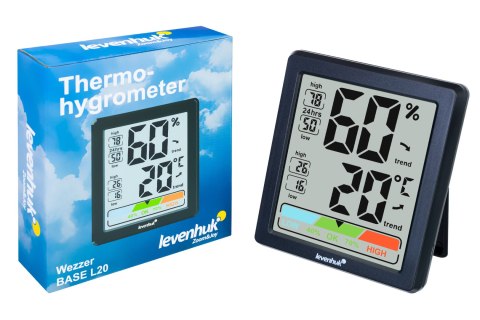 Levenhuk Termohigrometr Levenhuk Wezzer BASE L20 Levenhuk Termohigrometr Levenhuk Wezzer BASE L20