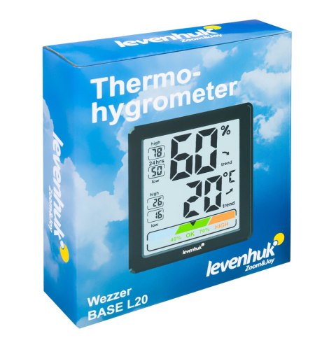 Levenhuk Termohigrometr Levenhuk Wezzer BASE L20 Levenhuk Termohigrometr Levenhuk Wezzer BASE L20
