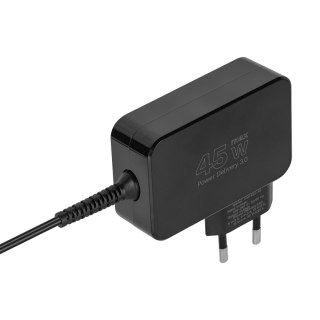Zasilacz uniwersalny Kruger&Matz 45W z funkcją Power Delivery 7 końcówek