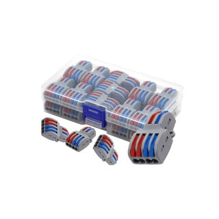 Zestaw szybkozłączy elektrycznych 22 szt.
