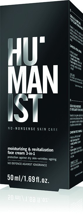 DELIA COSMETICS Humanist Krem do twarzy nawilżająco-rewitalizujący 3w1 dla mężczyzn 50 ml