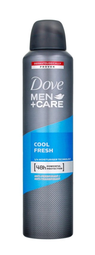 DOVE Men+Care Cool Fresh Dezodorant antyperspirant dla mężczyzn w sprayu 250 ml