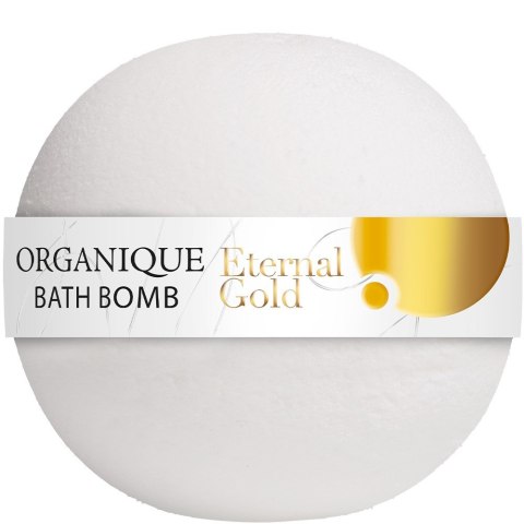 ORGANIQUE Eternal Gold Odżywcza kula do kąpieli 170 g