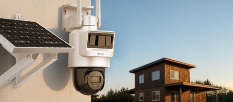 Kamera IP Hilook PTZ-S4-4G 4MP z panelem solarnym