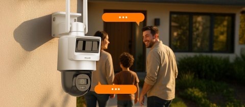 Kamera IP Hilook PTZ-S4-4G 4MP z panelem solarnym