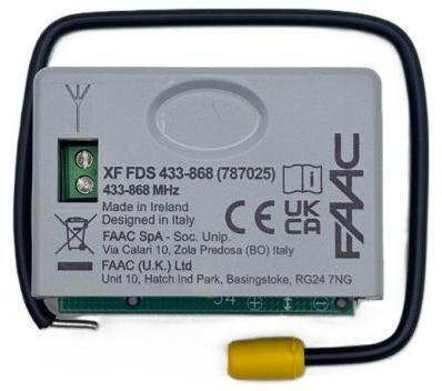 Zestaw Alfa Long FDS - FAAC 414 do 10m bram dwuskrzydłowych