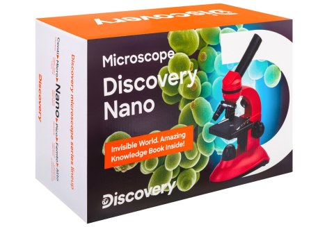 Discovery (PL) Mikroskop cyfrowy Levenhuk Discovery Nano Polar z książką