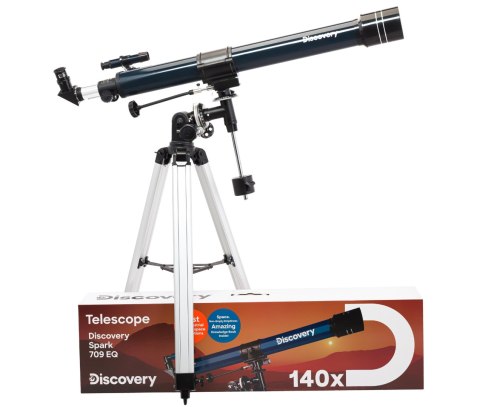 Discovery (PL) Teleskop Levenhuk Discovery Spark 709 EQ z książką Discovery (PL) Teleskop Levenhuk Discovery Spark 709 EQ z książką