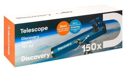 Discovery (PL) Teleskop Levenhuk Discovery Spark 767 AZ z książką