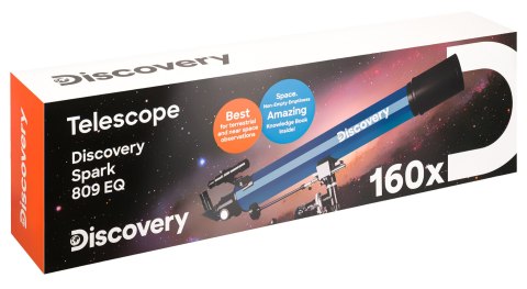 Discovery (PL) Teleskop Levenhuk Discovery Spark 809 EQ z książką