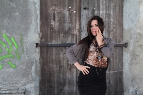 Sweter Cristina mocca Sweter Cristina mocca