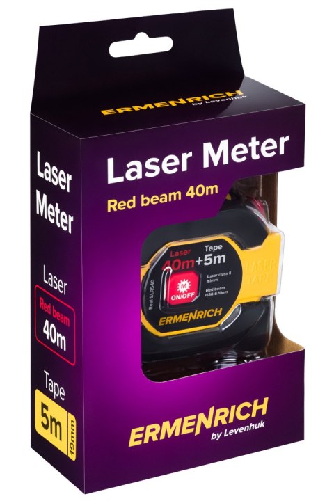 Ermenrich Laserowa taśma miernicza Ermenrich Reel SLR540