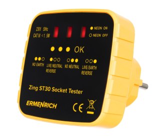 Ermenrich Tester do gniazd sieciowych Ermenrich Zing ST30