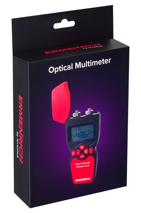 Ermenrich Uniwersalny miernik mocy optycznej Ermenrich NetGeeks NU40 Ermenrich Uniwersalny miernik mocy optycznej Ermenrich NetGeeks NU40