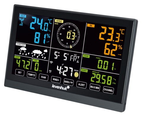 Levenhuk Stacja meteorologiczna Levenhuk Wezzer PLUS LP150 Levenhuk Stacja meteorologiczna Levenhuk Wezzer PLUS LP150
