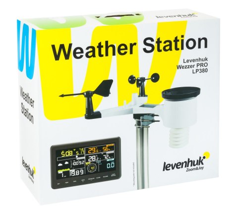 Levenhuk Stacja meteorologiczna Levenhuk Wezzer PRO LP380 Levenhuk Stacja meteorologiczna Levenhuk Wezzer PRO LP380