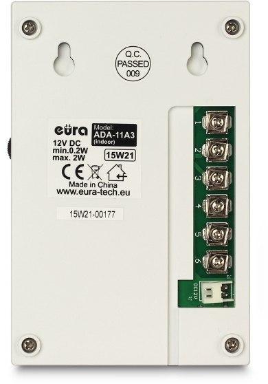 EURA ADP-11A3 Domofon głośnomówiący, bezsłuchawkowy, dwie słuchawki
