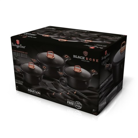 BERLINGER HAUS ZESTAW GARNKÓW 10 ELEMENTOWY BLACK ROSE COLLECTION BH/6154
