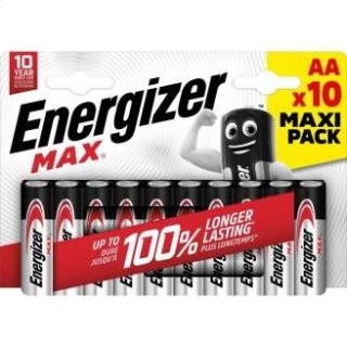 BATERIA ENERGIZER MAX AA E92 10 SZT.