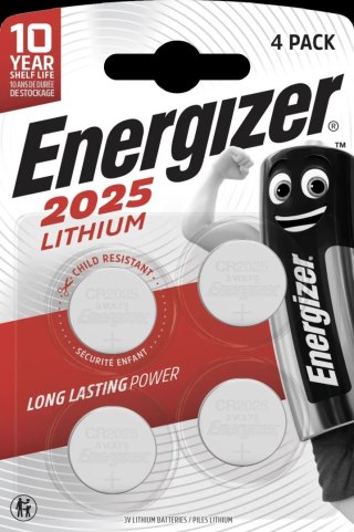 BATERIA ENERGIZER SPECJALISTYCZNA CR2025 *4