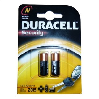 DURACELL BATTERY ALKALINE LR1 MN9100 BLISTER*2