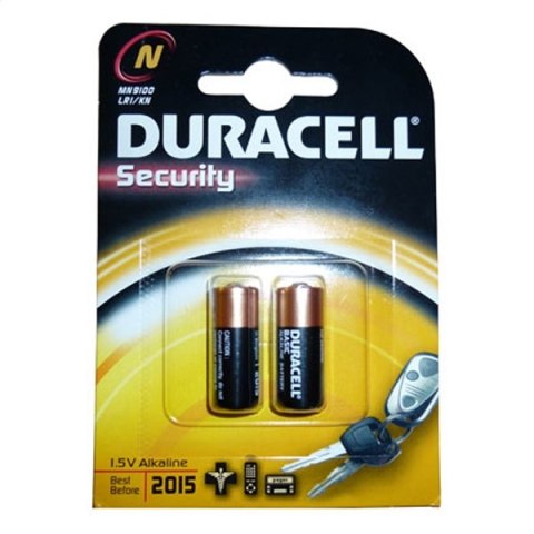 DURACELL BATTERY ALKALINE LR1 MN9100 BLISTER*2