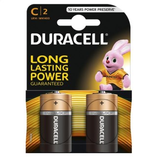 DURACELL BATTERY ALKALINE LR14 C MN1400 BLISTER*2