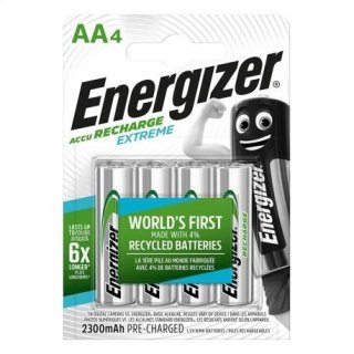 ENERGIZER ACCUMULATOR RECHARGE HR6 AA 2300mAh EXTREME BLISTER*4