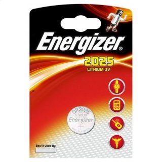 ENERGIZER BATTERY CR2025 LITHIUM BLISTER*1