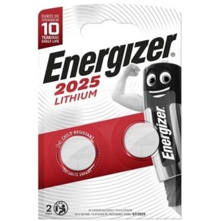 ENERGIZER BATTERY CR2025 LITHIUM BLISTER*2