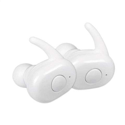 FREESTYLE BLUETOOTH V5.0 EARPHONES SPORT TWS + CHARGING STATION SŁUCHAWKI SPORTOWE ZE STACJĄ ŁADUJĄCĄ WHITE [45144]