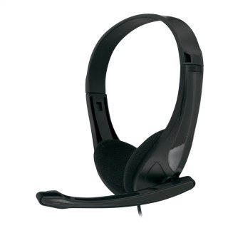 FREESTYLE HI-FI STEREO HEADPHONES SŁUCHAWKI NAUSZNE + MIC BLACK [43085] TE