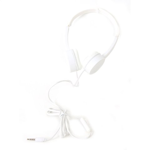 FREESTYLE SŁUCHAWKI NAUSZNE+MIC SŁUCHAWKI Z MIKROFONEM WHITE [42684] TE