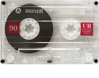 MAXELL AUDIO TAPE CASETTE UR 90 MIN 5PACK 124036.01