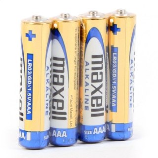 MAXELL BATTERY ALKALINE LR03/AAA SHRINK*4 790233.04.CN