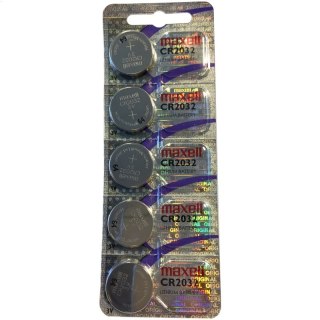 MAXELL BATTERY CR2032 BLISTER*5 785863 18586300