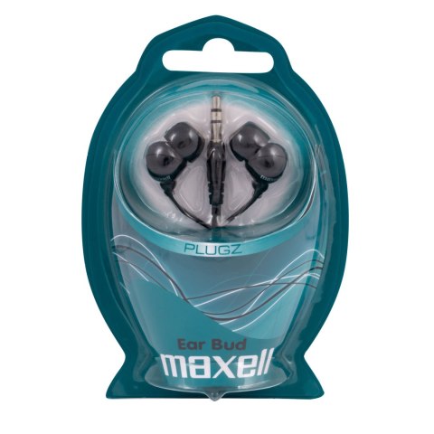 MAXELL EARPHONES PLUGZ INNER EAR BUD BLACK 303459.99.CN