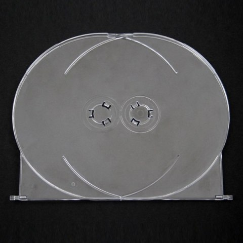 OMEGA AMARAY DVD TRAY 2 CLEAR 43947
