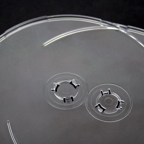 OMEGA AMARAY DVD TRAY 2 CLEAR 43947