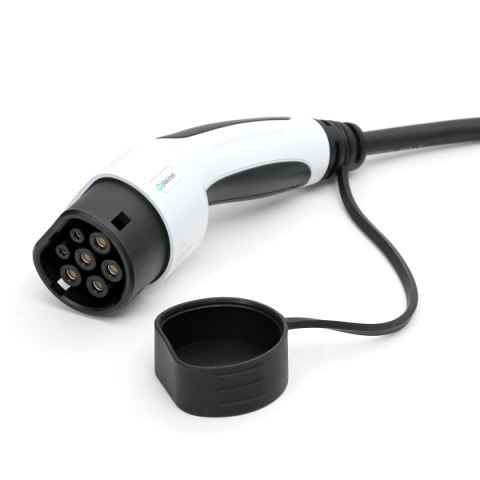 PLATINET EV CHARGING CABLE KABEL DO ŁADOWANIA SAMOCHODU TYPE 2 11KW 5M BLACK/WHITE [45785]