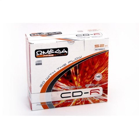 FREESTYLE CD-R 700MB 52X SLIM CASE*10 [56663]