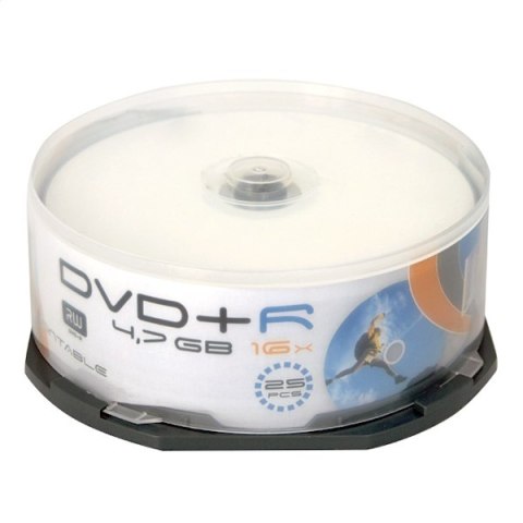 FREESTYLE DVD+R 4,7GB 16X FF WHITE INKJET PRINTABLE CAKE*25 [40233]