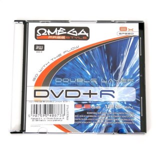 FREESTYLE DVD+R 8,5GB 8X DOUBLE LAYER SLIM CASE*1 [40873]