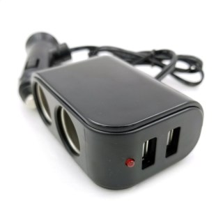 OMEGA DOUBLE CIGAR SOCKET OUC915 + 2x USB port 2.4A [44807]