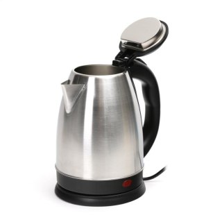 OMEGA ELECTRIC KETTLE CZAJNIK ELEKTRYCZNY 1500W STAINLESS STEEL BRUSHED FINISH INOX [45189]